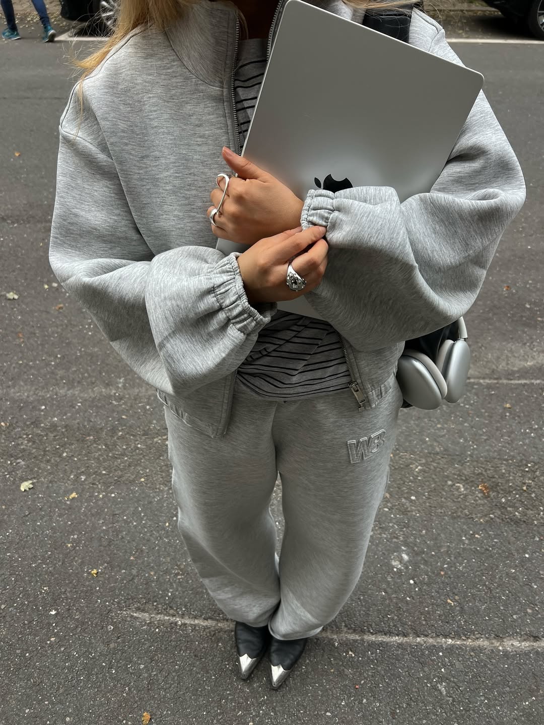 Jee Double-Ring Silver